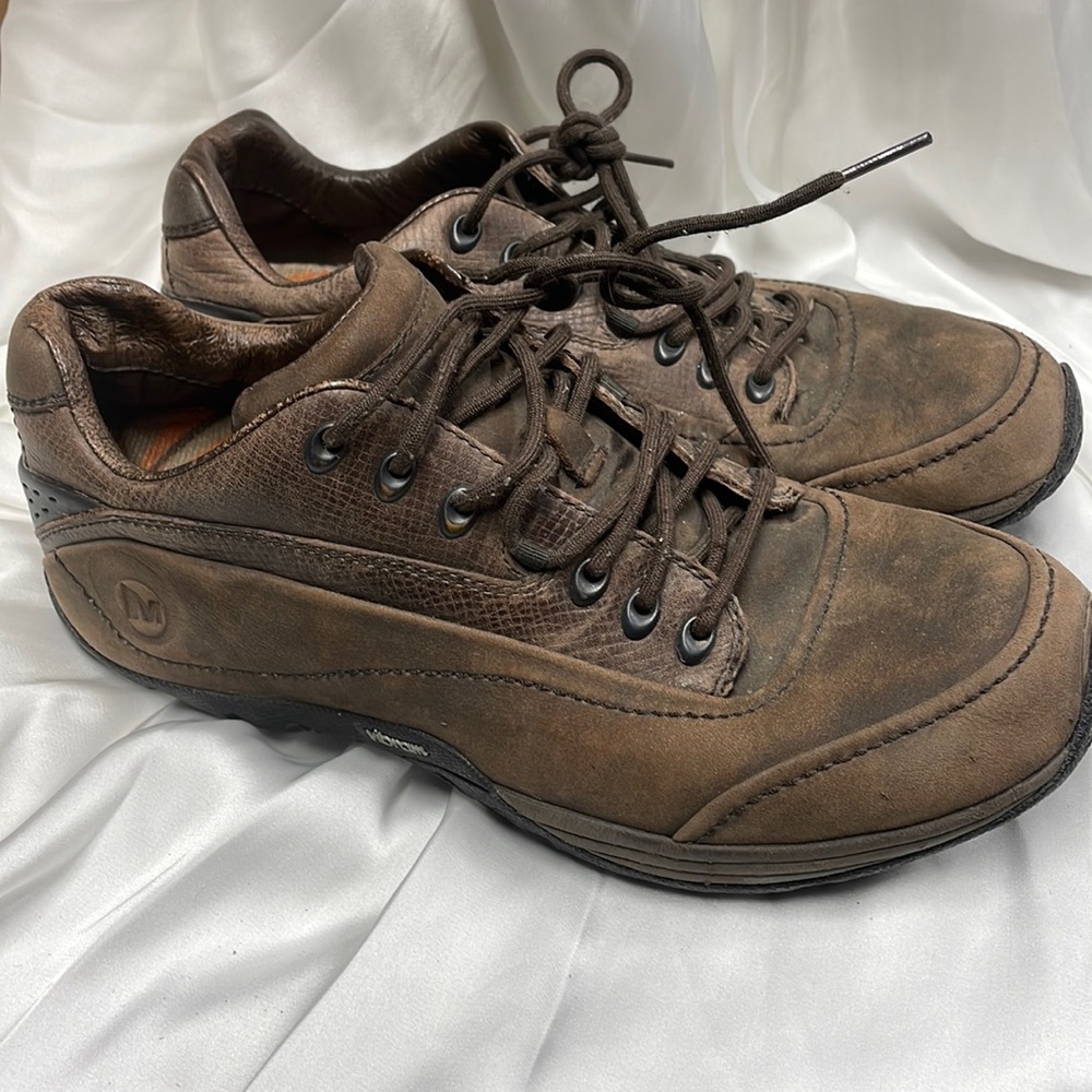 Merrell element dark brown boot